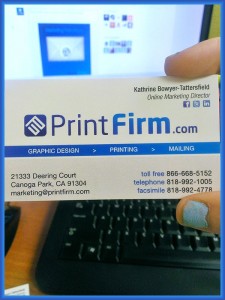 i want to print my logo on my business cards