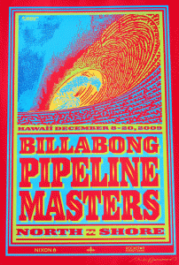 Billabong Pipeline Poster