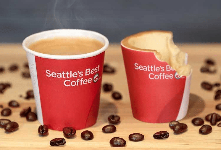 KFC edible coffee cups