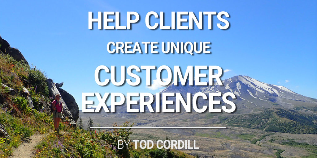 help clients create unique customer experiences