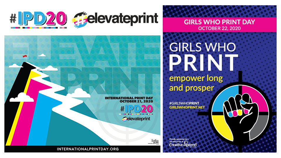 international print day and girls who print day events