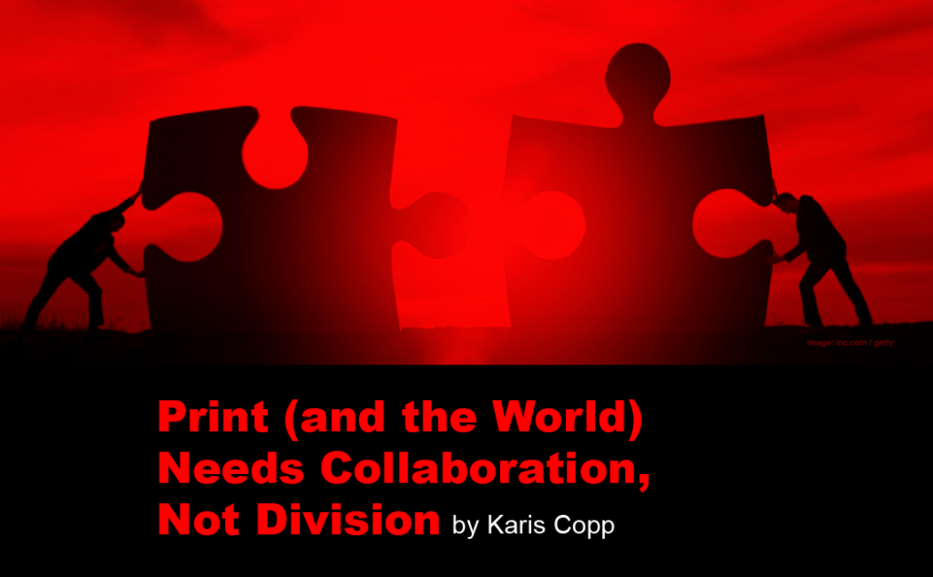 print and digital media can work together