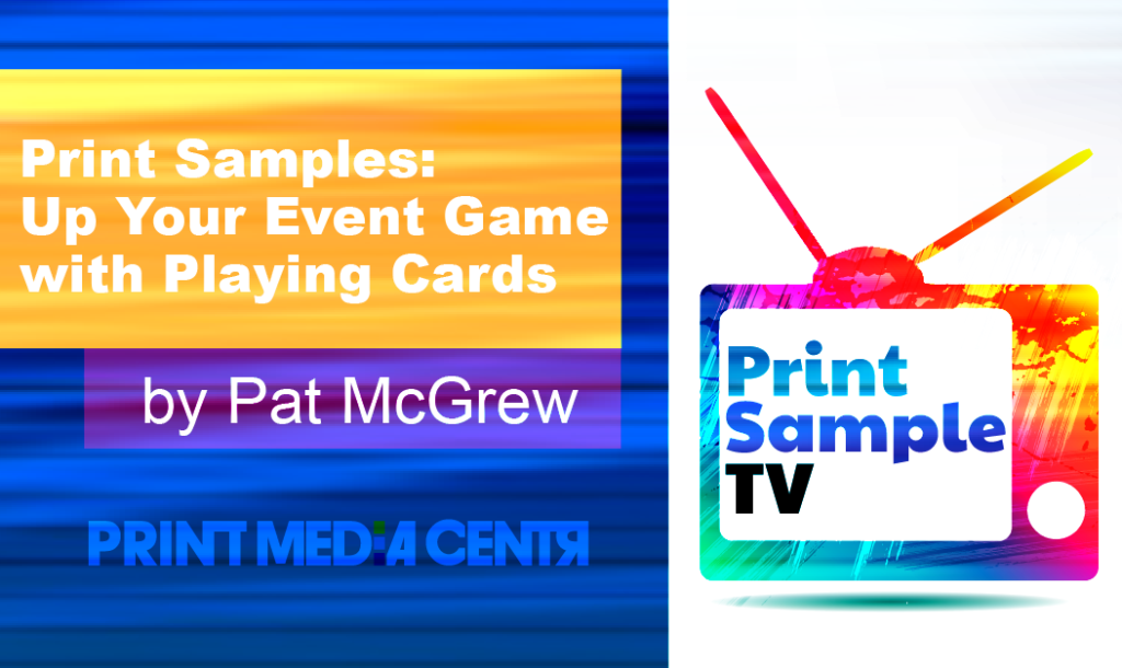 create playing cards for marketing your business at a trade show