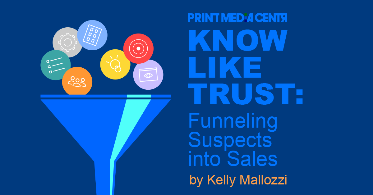 Know Like Trust funnel for sales and marketing_print media centr