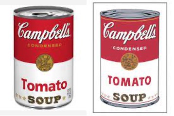 Google Campbell Soup Cans and the results point you to Andy Warhol via Wikipedia