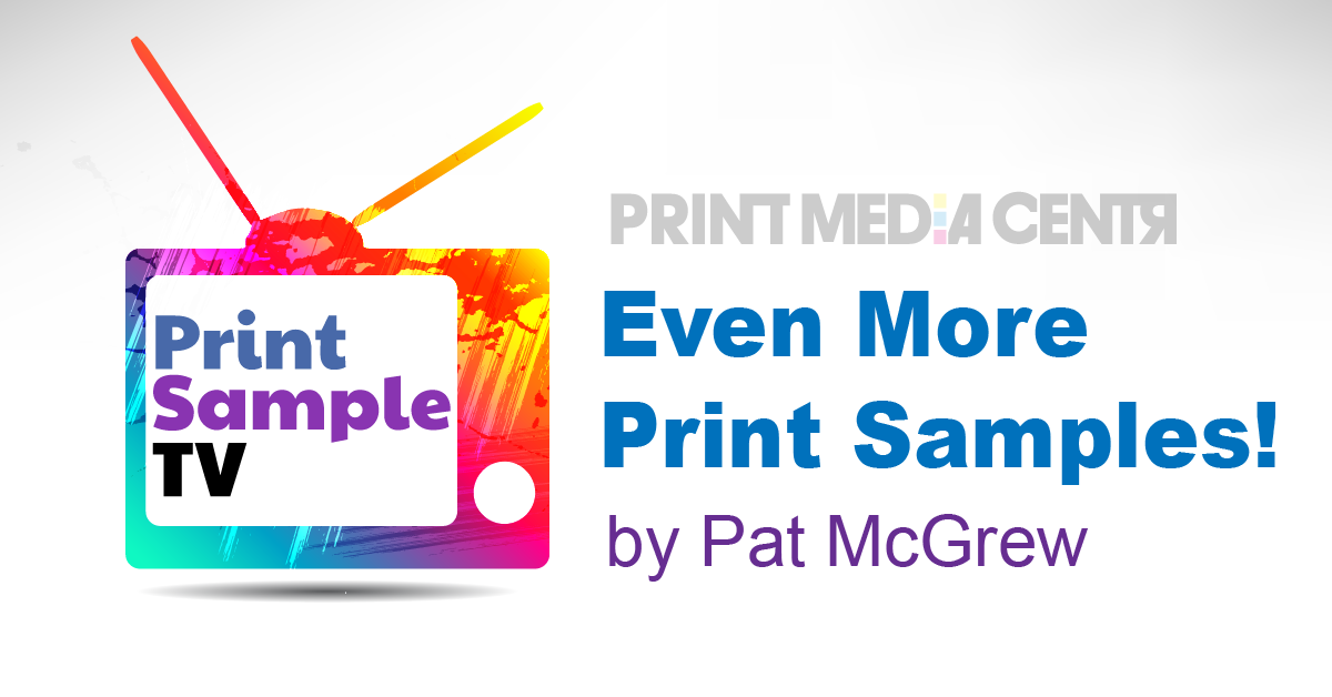 creating print samples to sell more printing print media centr