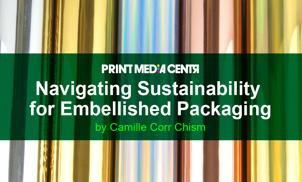 image of multicolor foil for packaging
