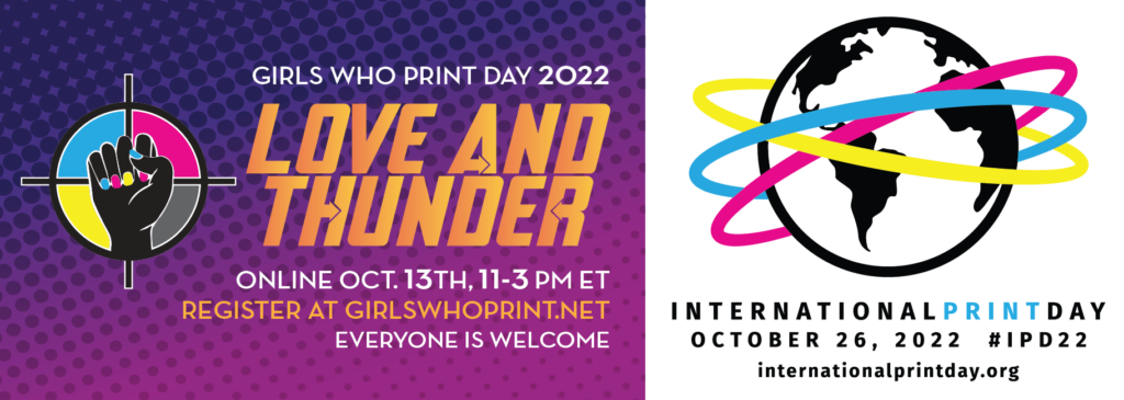 Girls Who Print Day International Print Day Print Media Centr